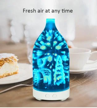 100ml Creative 3D Ultrasonic Aroma Essential Oil Diffuser With LED Changing Light Air humidifier Essential Oil Cool Mist
100ml Creative 3D Ultrasonic Aroma Essential Oil Diffuser With LED Changing Light Air humidifier Essential Oil Cool Mist