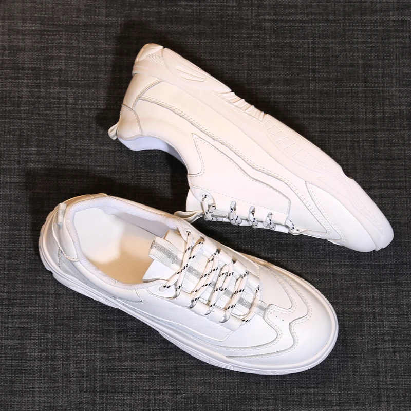 white women genuine leather vulcanized shoes fashion korean trend ladies skate casual flats designer female dress moccasins girl (16)