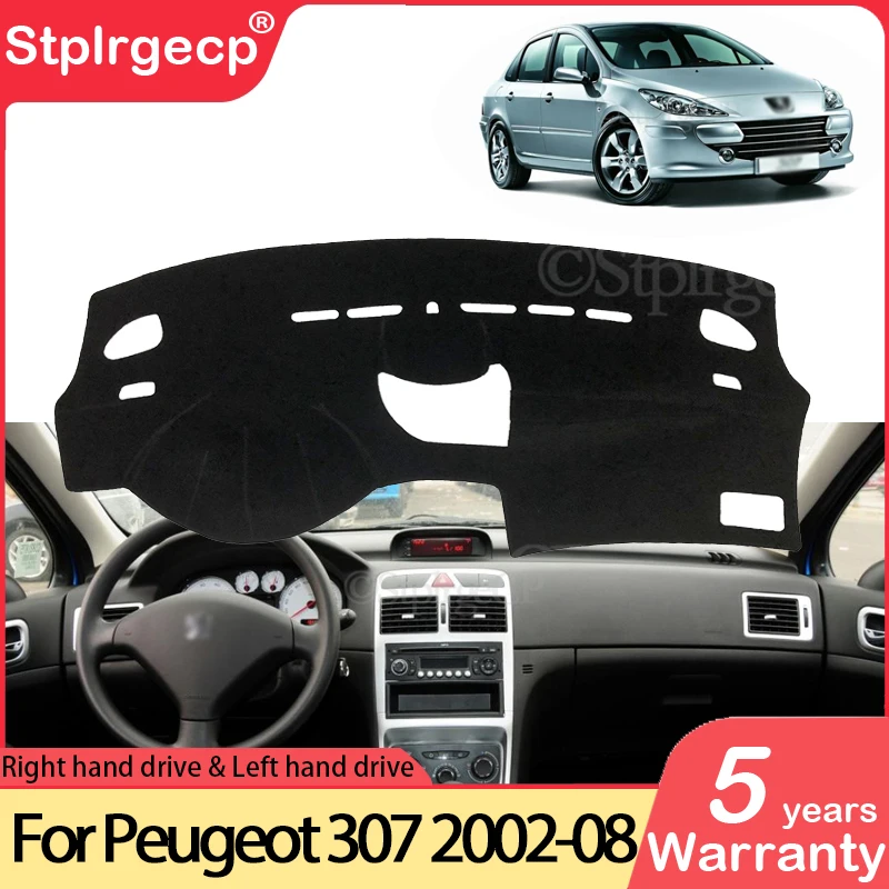 for Peugeot 307 2002~2008 307sw 307cc Anti-Slip Mat Dashboard Pad Sunshade Dashmat Protect Carpet Accessories 2003 2004 2005 SW
for Peugeot 307 2002~2008 307sw 307cc Anti-Slip Mat Dashboard Pad Sunshade Dashmat Protect Carpet Accessories 2003 2004 2005 SW