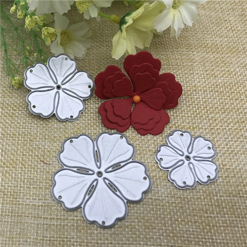 3pcs flower Metal stencil mold Cutting Dies decoration scrapbook die cuts Album Paper Craft Embossing DIY Card Crafts
3pcs flower Metal stencil mold Cutting Dies decoration scrapbook die cuts Album Paper Craft Embossing DIY Card Crafts