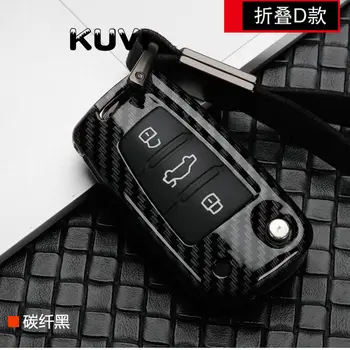 Carbon Fiber Car-Styling Auto Protection Key Shell Cover Case For Audi A3 8L 8P A4 B6 B7 B8 C6 4F RS3 Q3 Q7 TT 8L 8V S3
Carbon Fiber Car-Styling Auto Protection Key Shell Cover Case For Audi A3 8L 8P A4 B6 B7 B8 C6 4F RS3 Q3 Q7 TT 8L 8V S3