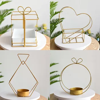 Metal Flower Heart gold-plated geometric portable basket box packaging floral Round Square wrought garden decoration pot 
Metal Flower Heart gold-plated geometric portable basket box packaging floral Round Square wrought garden decoration pot