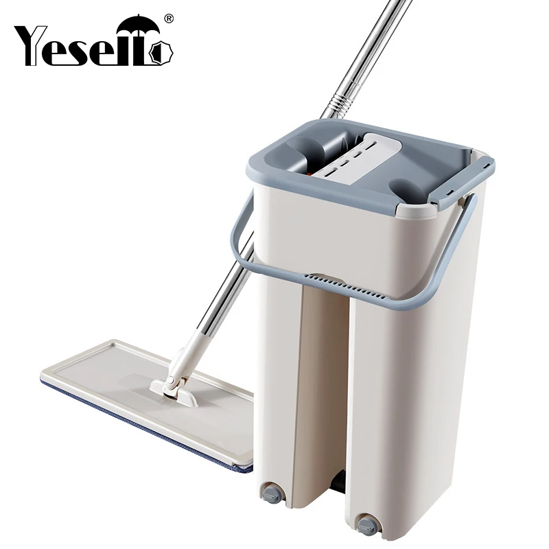 Yesello Magic Automatic Spin Mop Avoid Hand Washing Ultrafine Fiber Cleaning Cloth Home Kitchen Wooden Floor Lazy Fellow Mop
Yesello Magic Automatic Spin Mop Avoid Hand Washing Ultrafine Fiber Cleaning Cloth Home Kitchen Wooden Floor Lazy Fellow Mop