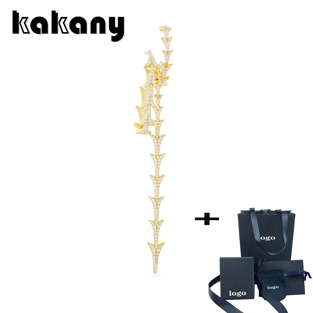 KAKANY 2020 Fashion High Quality Simple Dragontail Earrings with Gold Zircon Tassel Monaco Style Dinner
KAKANY 2020 Fashion High Quality Simple Dragontail Earrings with Gold Zircon Tassel Monaco Style Dinner