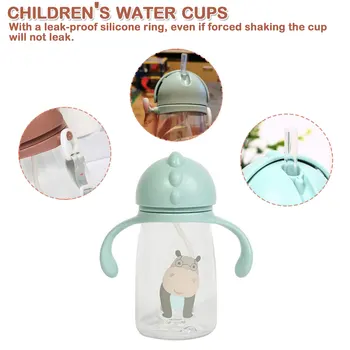 420ml Baby Kids Children Cartoon Animal School Drinking Water Straw Bottle Straw Sippy Cup With Shoulder Strap Cups 
420ml Baby Kids Children Cartoon Animal School Drinking Water Straw Bottle Straw Sippy Cup With Shoulder Strap Cups