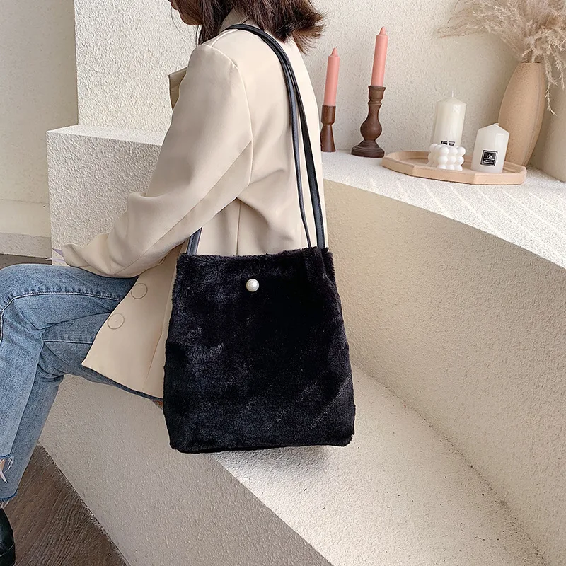 Textured Simple Big Bag Women's 2019 New Style Fashion Korean-style Shoulder Bag Large Capacity Autumn & Winter Plush Tote Bag
Textured Simple Big Bag Women's 2019 New Style Fashion Korean-style Shoulder Bag Large Capacity Autumn & Winter Plush Tote Bag