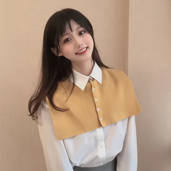 Scarves Women Luxury Scarf Button Knitted Shawl All-match Neck Protector Ring Sciarpa Donna Chale Femme Sjaals Voor Dames Solid 
Scarves Women Luxury Scarf Button Knitted Shawl All-match Neck Protector Ring Sciarpa Donna Chale Femme Sjaals Voor Dames Solid