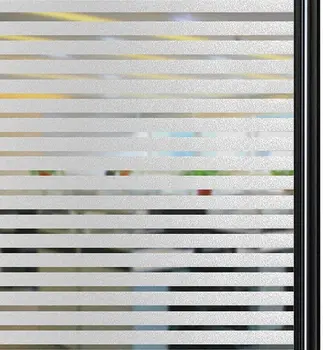 Privacy Window Film Frosted Stripe Window Glass Films Non-Adhesive Static Cling Window Stickers for Meeting Room Home Office
Privacy Window Film Frosted Stripe Window Glass Films Non-Adhesive Static Cling Window Stickers for Meeting Room Home Office