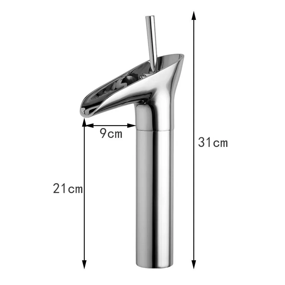 Chrome Basin Faucet Bathroom Sink Faucet Waterfall Faucet Basin Mixer Taps Wash Basin Faucet Brass Water Tap Sink Faucets
Chrome Basin Faucet Bathroom Sink Faucet Waterfall Faucet Basin Mixer Taps Wash Basin Faucet Brass Water Tap Sink Faucets
