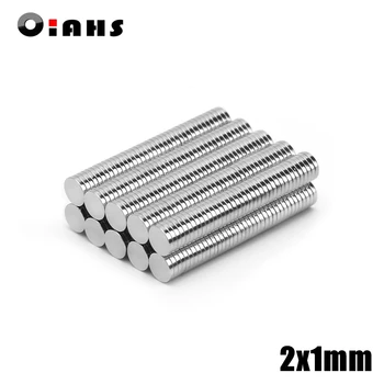 100/200/500pcs 2x1mm Super Powerful Strong Bulk Small Round NdFeB Neodymium Disc Magnets Dia 2*1mm N35 Rare Earth NdFeB Magnet
100/200/500pcs 2x1mm Super Powerful Strong Bulk Small Round NdFeB Neodymium Disc Magnets Dia 2*1mm N35 Rare Earth NdFeB Magnet