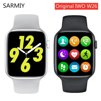 Original IWO W26 Smart Watch Series 6 1.75inch Full Touch Screen Bluetooth Call K8 PRO Smartwatch IWO 15 Heart Rate
Original IWO W26 Smart Watch Series 6 1.75inch Full Touch Screen Bluetooth Call K8 PRO Smartwatch IWO 15 Heart Rate