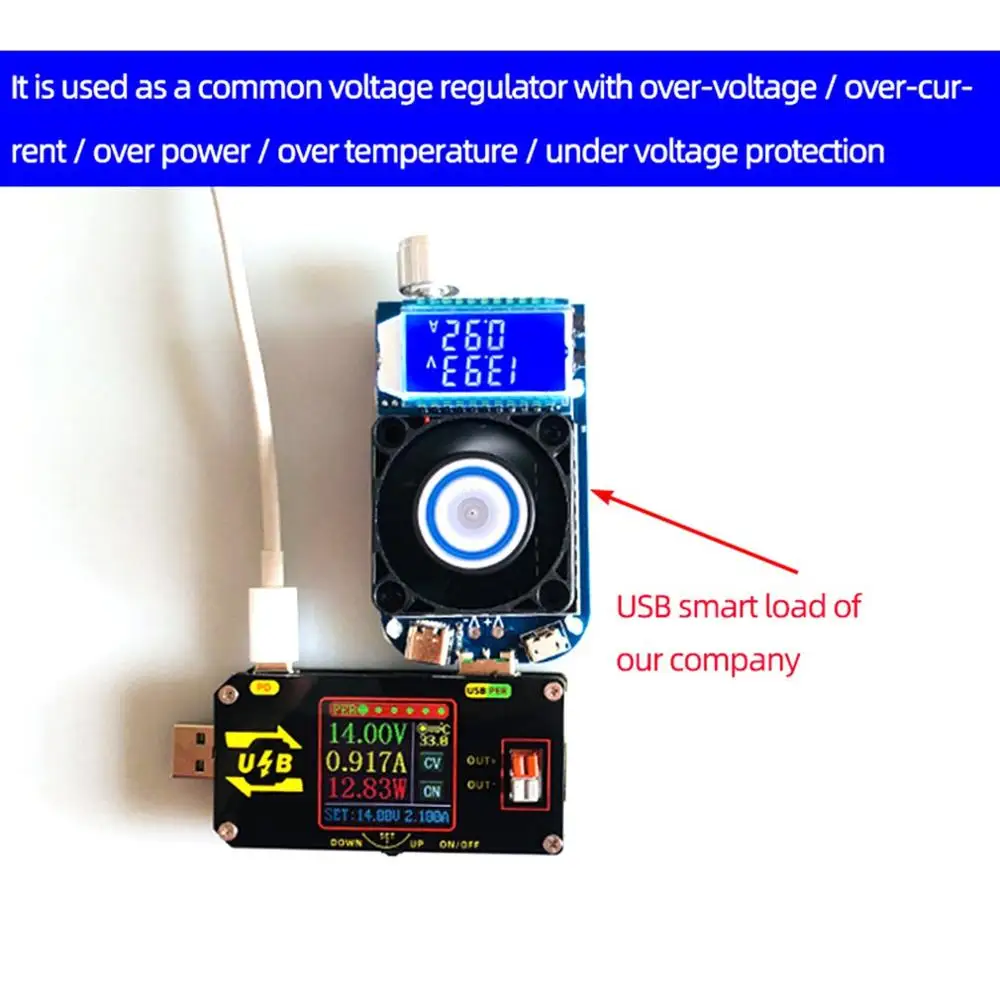 New USB Color Screen Charging Tester Numerical Control Voltage Buck And Boost Power Supply Charger Tester
New USB Color Screen Charging Tester Numerical Control Voltage Buck And Boost Power Supply Charger Tester