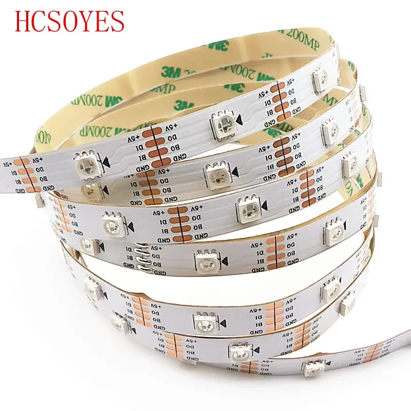WS2813 led pixel strip 1m/3m/4m/5m Dual-signal 30/60/144 pixels/leds/m,WS2812B Updated Black/White PCB,IP30/IP65/IP67 DC5V
WS2813 led pixel strip 1m/3m/4m/5m Dual-signal 30/60/144 pixels/leds/m,WS2812B Updated Black/White PCB,IP30/IP65/IP67 DC5V