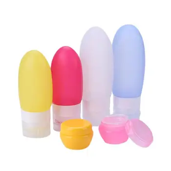 Portable Silicon Travel Bottles Set Refillable Bottle Multi-purpose Containers Modeling Bottles For Lotion Shampoo Cosmetic Tool
Portable Silicon Travel Bottles Set Refillable Bottle Multi-purpose Containers Modeling Bottles For Lotion Shampoo Cosmetic Tool