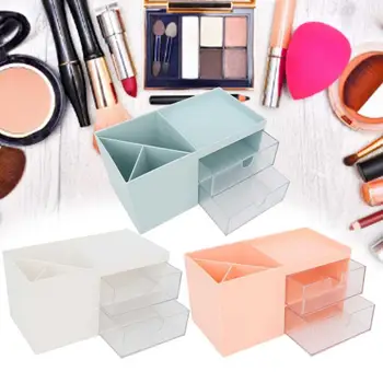 Desktop Multi-Functional Jewelry Stationery Storage Box With Drawer Make Up Cosmetics Tool Container Holder for Office Home
Desktop Multi-Functional Jewelry Stationery Storage Box With Drawer Make Up Cosmetics Tool Container Holder for Office Home