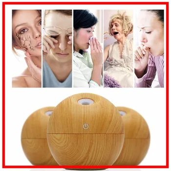 130ml Ultrasonic Humidifier USB Aroma Diffuser Touch Control Mini Air Humidifier LED Light Aromatherapy Diffuser Mist Maker
130ml Ultrasonic Humidifier USB Aroma Diffuser Touch Control Mini Air Humidifier LED Light Aromatherapy Diffuser Mist Maker