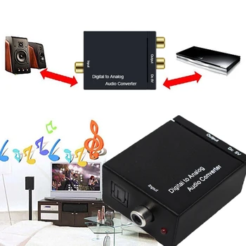 New TV Optical SPDIF/Coaxial Digital to Audio RCA L/R Headphone Analog Converter Out Digital to Analog Audio Converter,Mini DAC
New TV Optical SPDIF/Coaxial Digital to Audio RCA L/R Headphone Analog Converter Out Digital to Analog Audio Converter,Mini DAC