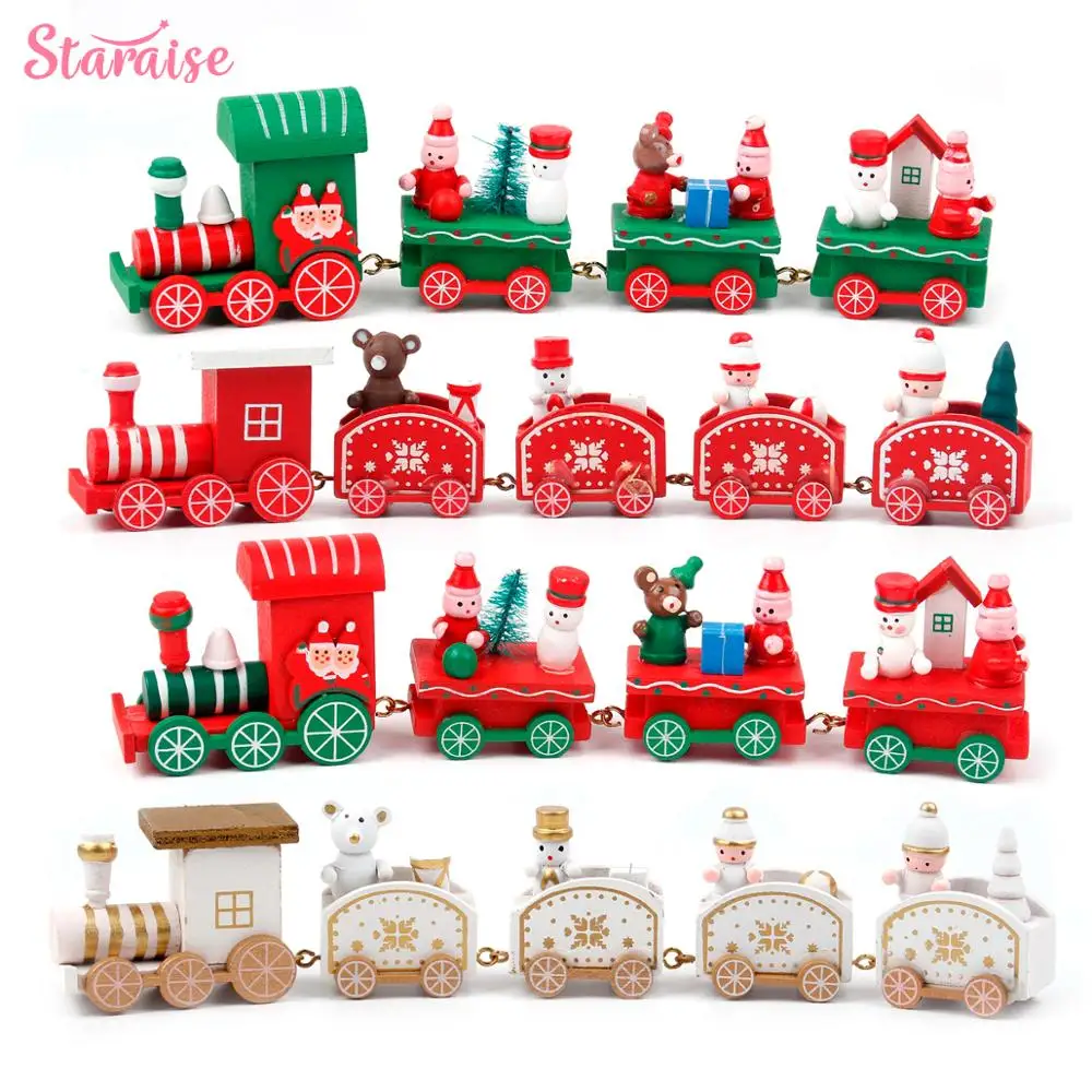 New Wooden Snowman/Bear Train Christmas Decoration For Home Merry Christmas Gifts Kids Toys Decor Navidad 2021 New Year Gift
New Wooden Snowman/Bear Train Christmas Decoration For Home Merry Christmas Gifts Kids Toys Decor Navidad 2021 New Year Gift