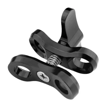 Ball Clamp Close Hole Diving Camera Bracket CNC Aluminum Spring Flashlight Clamp for Diving Underwater Photography System
Ball Clamp Close Hole Diving Camera Bracket CNC Aluminum Spring Flashlight Clamp for Diving Underwater Photography System