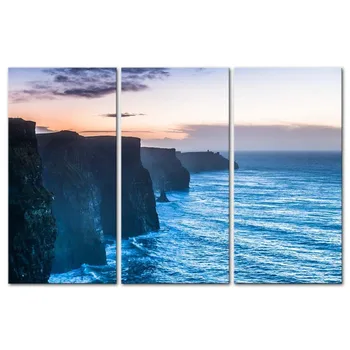 3 Pieces Canvas Painting Wall Beautiful Cliffs At Sunset Ireland Seascape Coast Print on Canvas Artwork Wall Art
3 Pieces Canvas Painting Wall Beautiful Cliffs At Sunset Ireland Seascape Coast Print on Canvas Artwork Wall Art