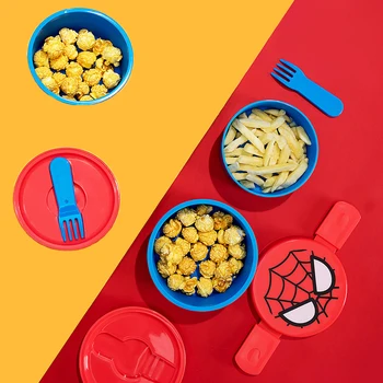 Disney Marvel Double Button Bento Box Cute Cartoon Children's Lunch Box for Kids Food Container Stackable Box Eco-Friendly
Disney Marvel Double Button Bento Box Cute Cartoon Children's Lunch Box for Kids Food Container Stackable Box Eco-Friendly