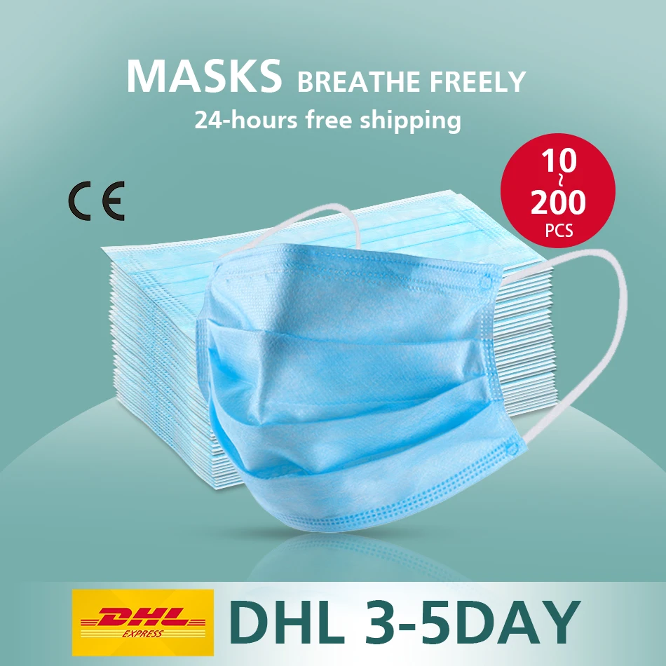 50 100 pcs respirator medical surgical mask face anti virus mascherine flu dust antivirus disposable for germ protective masks
50 100 pcs respirator medical surgical mask face anti virus mascherine flu dust antivirus disposable for germ protective masks
