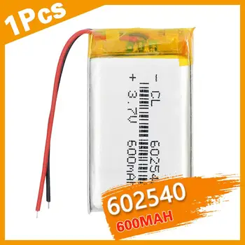 3.7V polymer lithium battery 602540 driving recorder general battery 600mAh 652540 recording pen Rechargeable Li-ion Cell
3.7V polymer lithium battery 602540 driving recorder general battery 600mAh 652540 recording pen Rechargeable Li-ion Cell