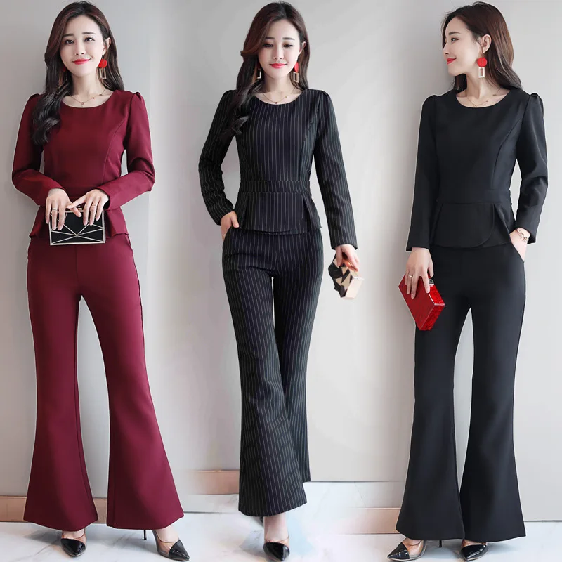 Solid Rushed Color Long Sleeve Low Round Neck Pullover Wide Leg Pants Length 2020 Spring And Autumn Fashion Comfortable Tempera
Solid Rushed Color Long Sleeve Low Round Neck Pullover Wide Leg Pants Length 2020 Spring And Autumn Fashion Comfortable Tempera
