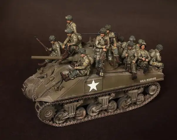 1/35 Scale Big Set 14pcs/set US Tank Crew Soldiers (no include Tank) Unassembled&Uncolored
1/35 Scale Big Set 14pcs/set US Tank Crew Soldiers (no include Tank) Unassembled&Uncolored