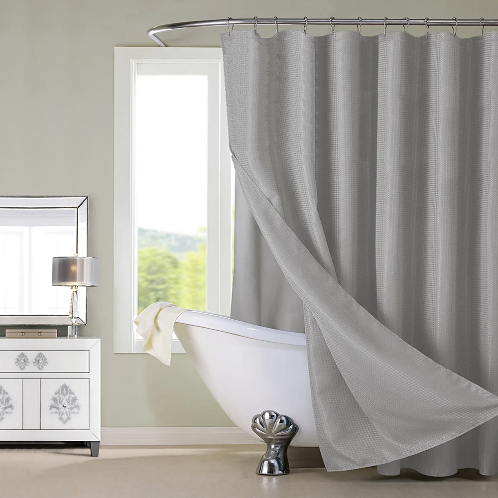 Modern Plaid Dots Solid Color Bath Curtain Waterproof Shower Curtains Mildew Proof Bath Screen Printed Curtain For Bathroom
Modern Plaid Dots Solid Color Bath Curtain Waterproof Shower Curtains Mildew Proof Bath Screen Printed Curtain For Bathroom