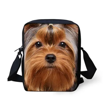 FORUDESIGNS Lovely Yorkies Dog Messenger Bags For Women Casual Cross body Bag 3D Animal Small Shoulder Bag Travel Mochilas
FORUDESIGNS Lovely Yorkies Dog Messenger Bags For Women Casual Cross body Bag 3D Animal Small Shoulder Bag Travel Mochilas