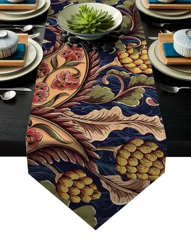 Table Runners Modern Vintage Court Flower Tablecloths Creative Table Runner Table Decoration Party Holiday Table Decor
Table Runners Modern Vintage Court Flower Tablecloths Creative Table Runner Table Decoration Party Holiday Table Decor