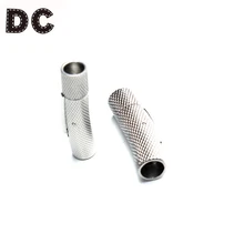 DC Stainless Steel Magnetic Clasps Fit 2/3/4/5/6/7/8mm Round Leather Cord End Caps For Jewelry Bracelet Necklaces Making
DC Stainless Steel Magnetic Clasps Fit 2/3/4/5/6/7/8mm Round Leather Cord End Caps For Jewelry Bracelet Necklaces Making