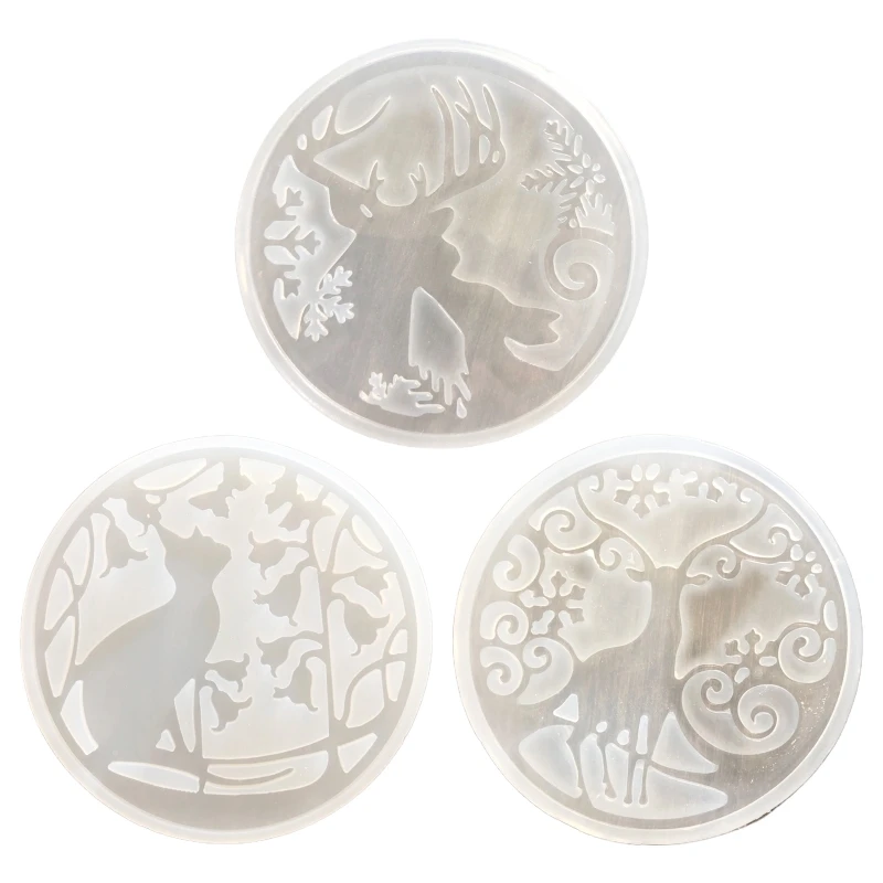 Cat Christmas Elk Pendant Crystal Epoxy Resin Mold Ornament Silicone Mould DIY Crafts Decorations Jewelry Making Tool
Cat Christmas Elk Pendant Crystal Epoxy Resin Mold Ornament Silicone Mould DIY Crafts Decorations Jewelry Making Tool