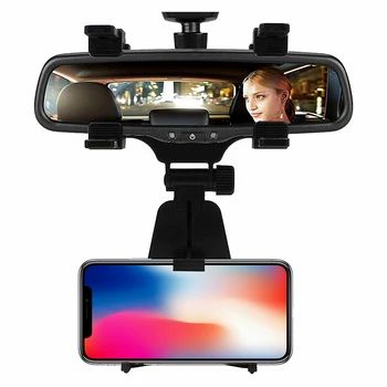 Universal Car Rearview Mirror Mount Stand Holder Clip for Mobile Phone GPS Car Rearview Mirror Mount for iPhone Samsung
Universal Car Rearview Mirror Mount Stand Holder Clip for Mobile Phone GPS Car Rearview Mirror Mount for iPhone Samsung