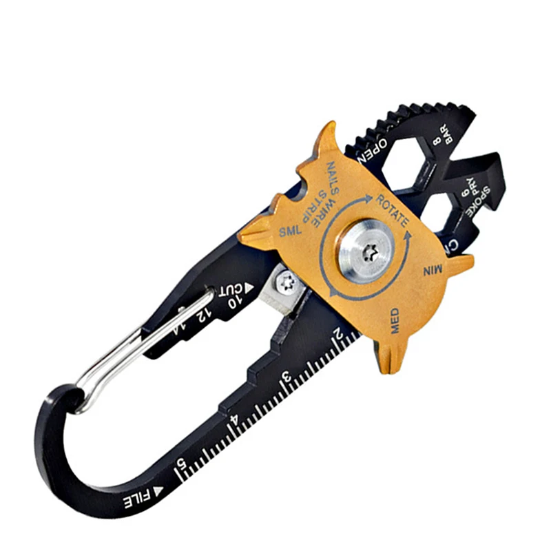 20 In 1 Multitools Portable Stainless Steel Mini Utility Keychain Outdoor Camping Key RingTools Outdoor Survival Gear
20 In 1 Multitools Portable Stainless Steel Mini Utility Keychain Outdoor Camping Key RingTools Outdoor Survival Gear