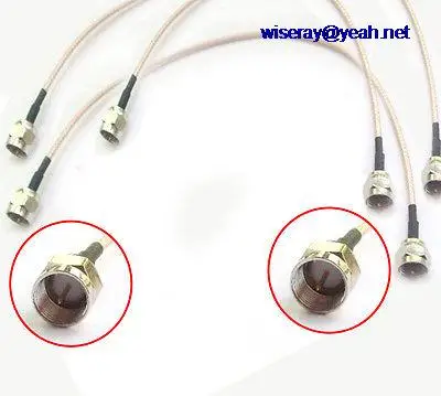 DHL/EMS 20PCS Copper 20cm F Male to F male plug Crimp RG316 Pigtail Cables Conversion-A7
DHL/EMS 20PCS Copper 20cm F Male to F male plug Crimp RG316 Pigtail Cables Conversion-A7