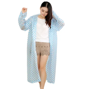Polka Dotted Raincoats Top Quality Eva Transparent Raincoat Waterproof Man Woman Raincoat Adult Outdoor Accessories Rain Gear 
Polka Dotted Raincoats Top Quality Eva Transparent Raincoat Waterproof Man Woman Raincoat Adult Outdoor Accessories Rain Gear