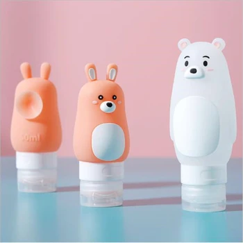 Portable Adsorption Refillable Bottles Squeeze Multi-function Bear Dog Rabbit Shape Silicone Makeup Container Travel Accessories
Portable Adsorption Refillable Bottles Squeeze Multi-function Bear Dog Rabbit Shape Silicone Makeup Container Travel Accessories