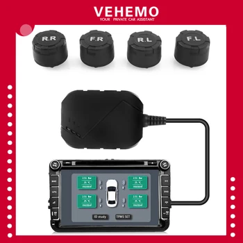 Wireless TPMS Solar Power TPMS Android Bluetooth Internal Sensors USB Tire Pressure Monitoring System 4 Sensors Display Alarm
Wireless TPMS Solar Power TPMS Android Bluetooth Internal Sensors USB Tire Pressure Monitoring System 4 Sensors Display Alarm