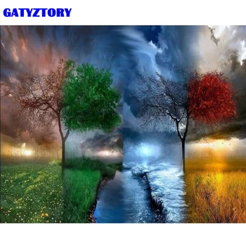 GATYZTORY Frame DIY Painting By Numbers Reason Trees Landscape Acrylic Paint By Number Canvas Painting For Home Wall Art Picture
GATYZTORY Frame DIY Painting By Numbers Reason Trees Landscape Acrylic Paint By Number Canvas Painting For Home Wall Art Picture