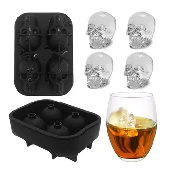 Ice Cube Maker Skull Shape Chocolate Mould Ice Cream DIY Tool Whiskey Wine Cocktail Ice Cube 3D Silicone Mold Dropshipping
Ice Cube Maker Skull Shape Chocolate Mould Ice Cream DIY Tool Whiskey Wine Cocktail Ice Cube 3D Silicone Mold Dropshipping