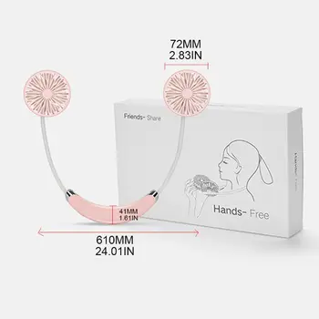 Detachable Portable Hanging Neck Fan USB Charging Handheld Fan 2 Gear Air Cooler
Detachable Portable Hanging Neck Fan USB Charging Handheld Fan 2 Gear Air Cooler