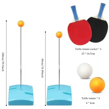 Table Tennis Set Elastic Shaft Trainer Set Two Kinds Of Hight Adjustable Thickened Base Stable Decompression Anti-myopia
Table Tennis Set Elastic Shaft Trainer Set Two Kinds Of Hight Adjustable Thickened Base Stable Decompression Anti-myopia