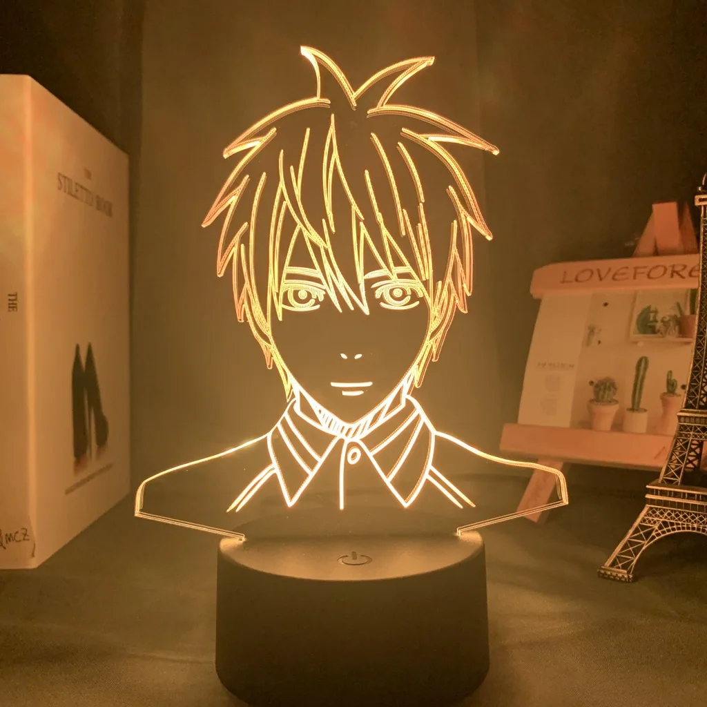 Anime Kuroko's Basketball Kuroko Tetsuya Figure Led Night Light for Kids Child Boy Bedroom Decor Manga Basketball Gift Desk Lamp
Anime Kuroko's Basketball Kuroko Tetsuya Figure Led Night Light for Kids Child Boy Bedroom Decor Manga Basketball Gift Desk Lamp