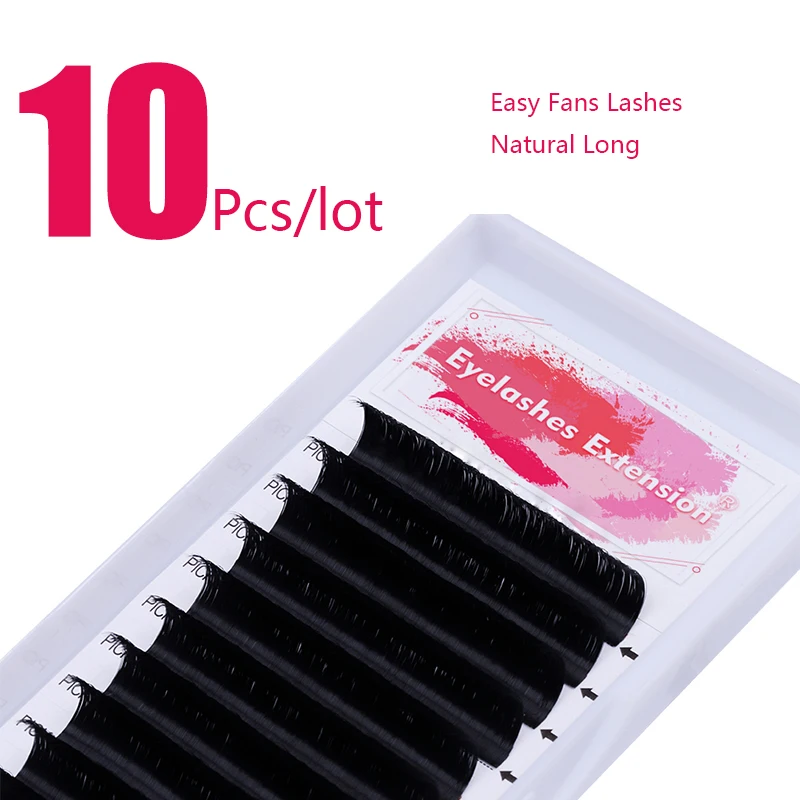 10 Cases Easy Fan Eyelash Extension 2d/3d/5d/6d Faux Mink Eyelashes Silk Volume Lash Extensions 0.05mm Thickness Auto Blooming
10 Cases Easy Fan Eyelash Extension 2d/3d/5d/6d Faux Mink Eyelashes Silk Volume Lash Extensions 0.05mm Thickness Auto Blooming