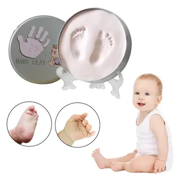 Newborn Baby Hand And Foot Inkpad Photo Frame Hand And Foot Print Souvenir Soft Clay Infant Handprint Footprint Mud
Newborn Baby Hand And Foot Inkpad Photo Frame Hand And Foot Print Souvenir Soft Clay Infant Handprint Footprint Mud