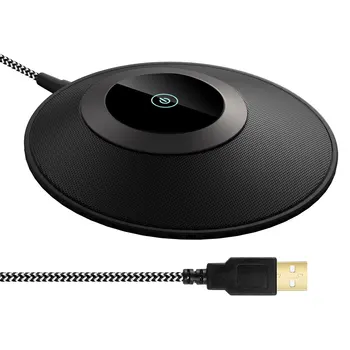 USB Microphone Voice Chat PC Computer Recording Meeting Desktop Conference Condenser Noise Reduction Omnidirectional Pickup
USB Microphone Voice Chat PC Computer Recording Meeting Desktop Conference Condenser Noise Reduction Omnidirectional Pickup