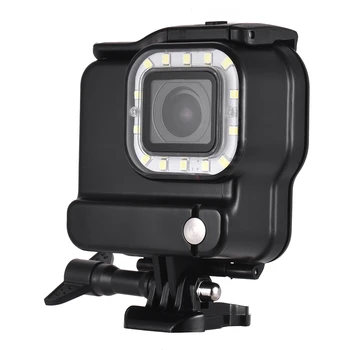 2-in-1 Action Camera Waterproof Housing Case + LED Diving Fill-in Light for GoPro Hero 6 5 Sports Action Cameras Diving Light 
2-in-1 Action Camera Waterproof Housing Case + LED Diving Fill-in Light for GoPro Hero 6 5 Sports Action Cameras Diving Light