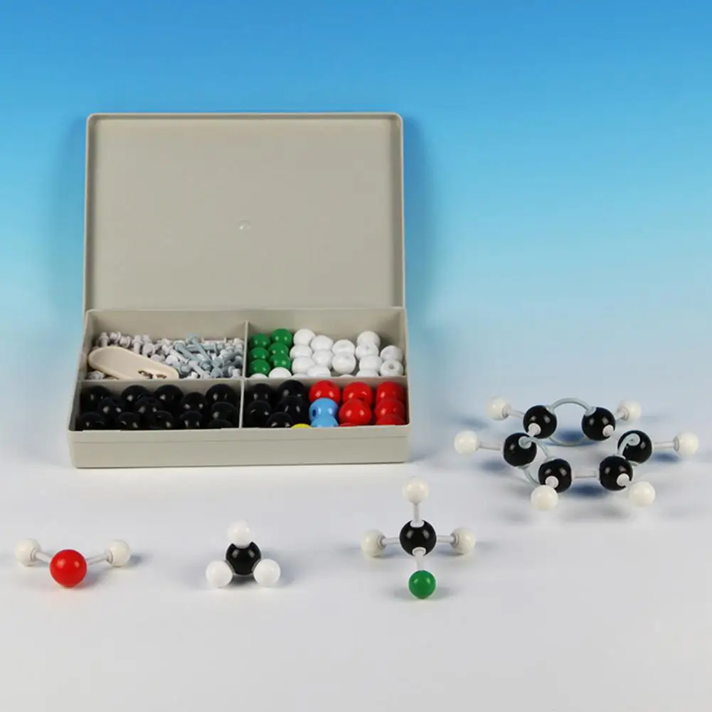 122Pcs/Set Colorful Chemistry Molecular Atoms Model Experiment Education Toy With English manual Physics Class learning
122Pcs/Set Colorful Chemistry Molecular Atoms Model Experiment Education Toy With English manual Physics Class learning